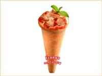 C�nicos - Pizza em Cone - Shopping Ibirapuera