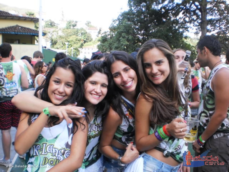 Balada: Fotos do Carnaval 2012 com o Bloco K-Lango Doido em Ouro Preto / Minas Gerais
