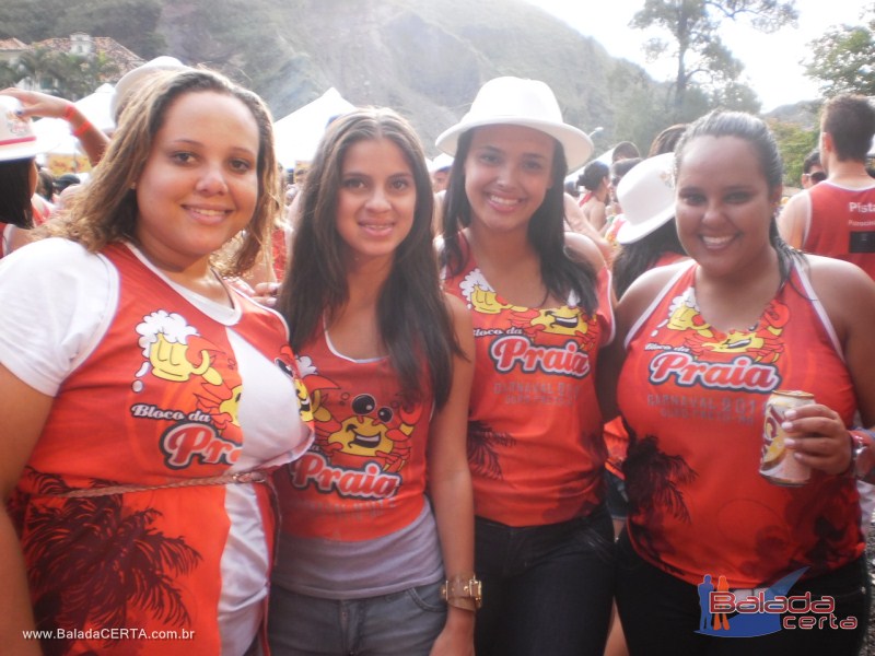 Balada: Fotos do Bloco da Praia no Carnaval de Ouro Preto / MG com a presena de MR CATRA, MOLEJO e DJ CLIO NEGRO