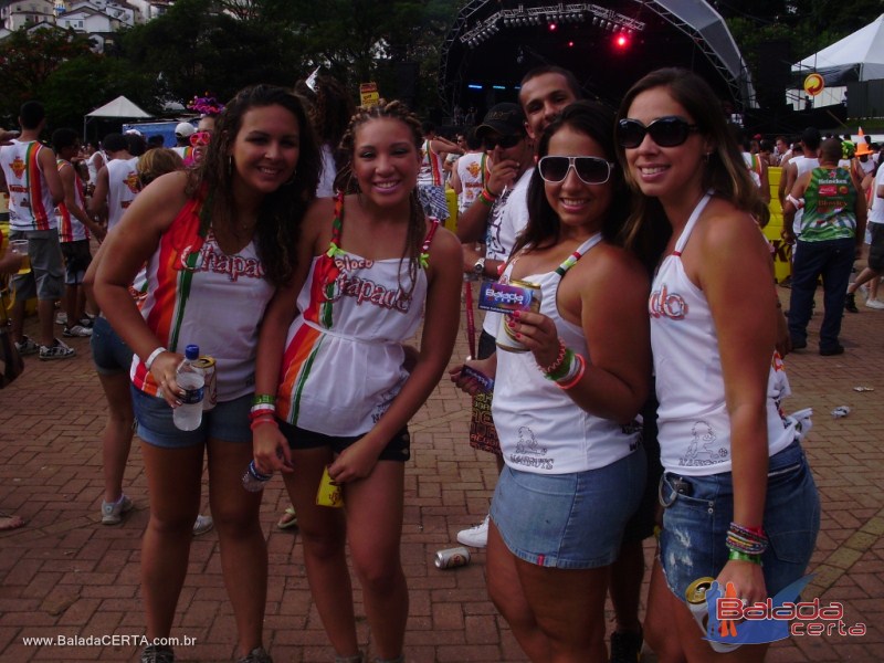 Balada: Fotos do Bloco Chapado no Carnaval de Ouro Preto / MG com a presena de PAULLA MIRELLA(AX), NATIRUTS e DJ RHOMMEL