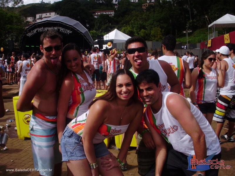 Balada: Fotos do Bloco Chapado no Carnaval de Ouro Preto / MG com a presena de PAULLA MIRELLA(AX), NATIRUTS e DJ RHOMMEL