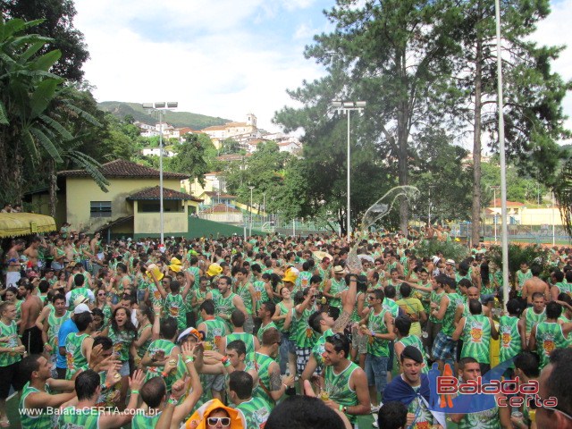 Balada: Bloco K-Lango Doido com Show da Gaiola das Popozudas, Bateria da G.R.E.S Portela e da Priscilla Freire com participao do ex-BBB Rodrigo   no Carnaval 2013 em Ouro Preto / MG