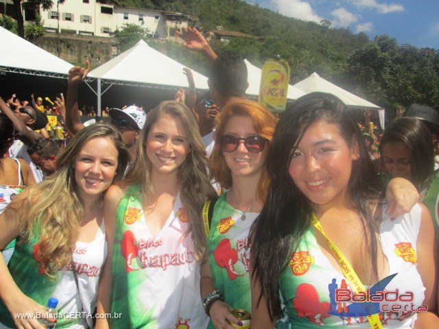 Balada: Fotos do Bloco Chapado no Carnaval de Ouro Preto-Minas Gerais