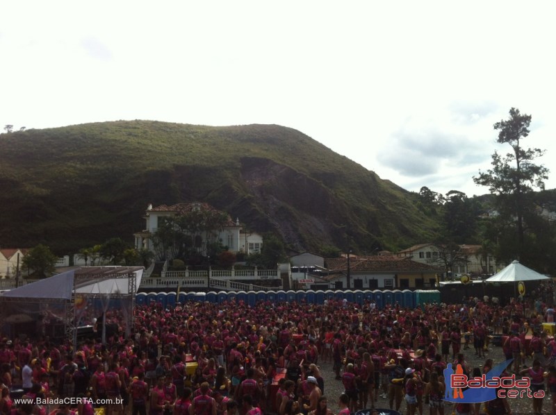 Balada: Bloco Chapado com Shows de Oba Oba e MR Catra e som de DJ Rhommel no Carnaval de Ouro Preto - MG