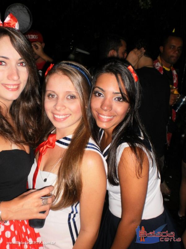 Balada: Fotos da festa a fantasia na Repblica Chaparral em Ouro Preto/MG