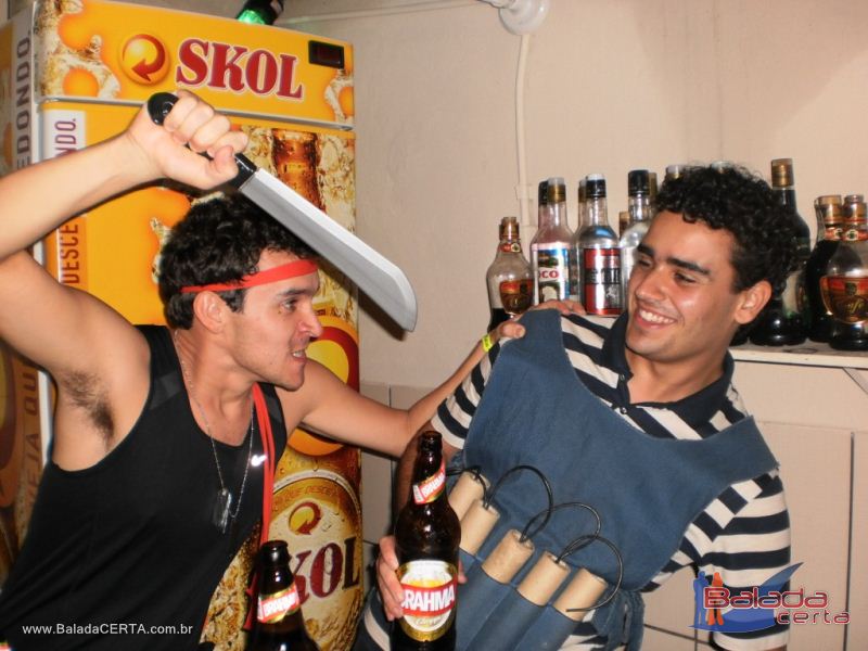 Balada: Fotos da festa a fantasia na Repblica Chaparral em Ouro Preto/MG