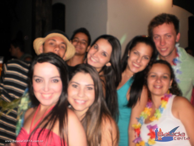 Balada: Fotos da Festa Havaiana na Repblica Chaparral no Carnaval 2012 de Ouro Preto / MG