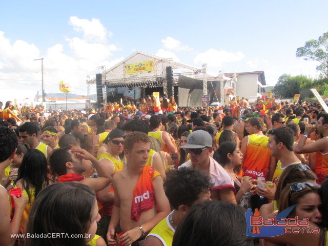 Balada: Show com a Banda Asa, Show do Naldo e presena de DJ Nero no Bloco da Ladera no Carnaval 2013 em Ouro Preto / MG