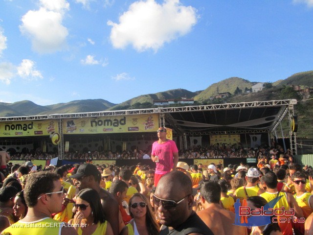 Balada: Show com a Banda Asa, Show do Naldo e presena de DJ Nero no Bloco da Ladera no Carnaval 2013 em Ouro Preto / MG