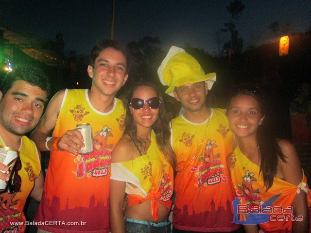 Balada: Show com a Banda Asa, Show do Naldo e presena de DJ Nero no Bloco da Ladera no Carnaval 2013 em Ouro Preto / MG