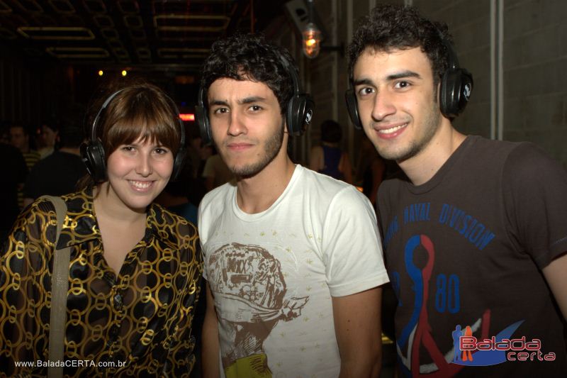 Balada: Fotos da Nokia Silent Party no Sonique Bar em So Paulo/SP