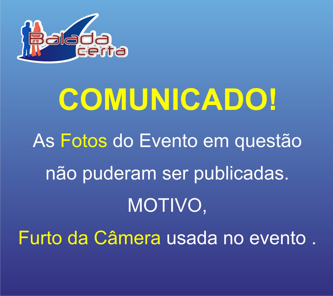 Balada: Fotos do Show, Unifest no Camaru em Uberlndia/MG