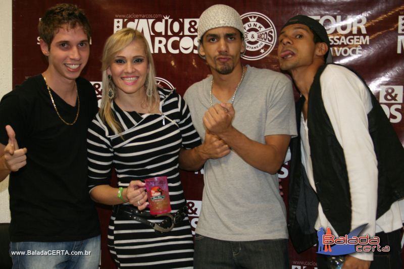 Balada: T� Tarada - A Festa com Cacio & Marcos exclusividade Os Lend�rios - Via Stadium - Taguatinga - DF