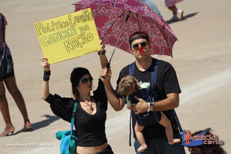 Balada: Marcha Contra Corrupo - Esplanada dos Ministrios - Braslia - DF