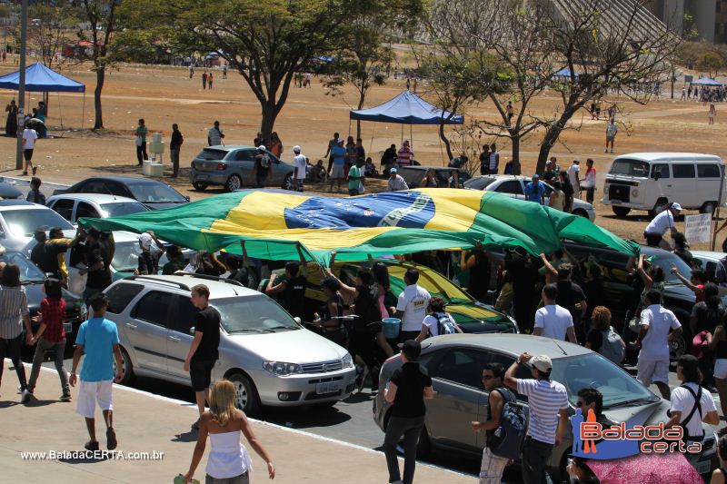 Balada: Marcha Contra Corrupo - Esplanada dos Ministrios - Braslia - DF