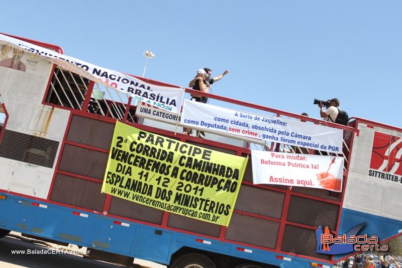 Balada: Marcha Contra Corrupo - Esplanada dos Ministrios - Braslia - DF