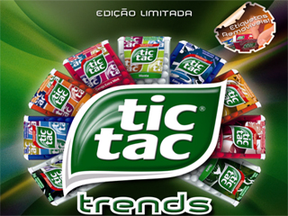 Tic Tac Trends  lanado com exclusividade no mercado brasileiro