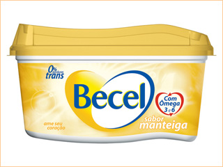 Becel lana creme vegetal sabor manteiga