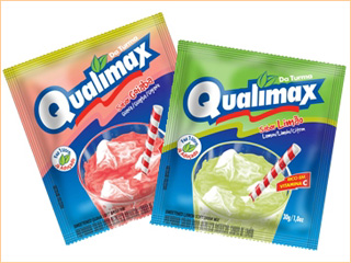 Limo e goiaba so os novos sabores do refresco Qualimax da turma